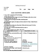 Giáo án môn Tiếng Việt Lớp 2 - Tuần 32 (Bộ sách Kết nối tri thức với cuộc sống)